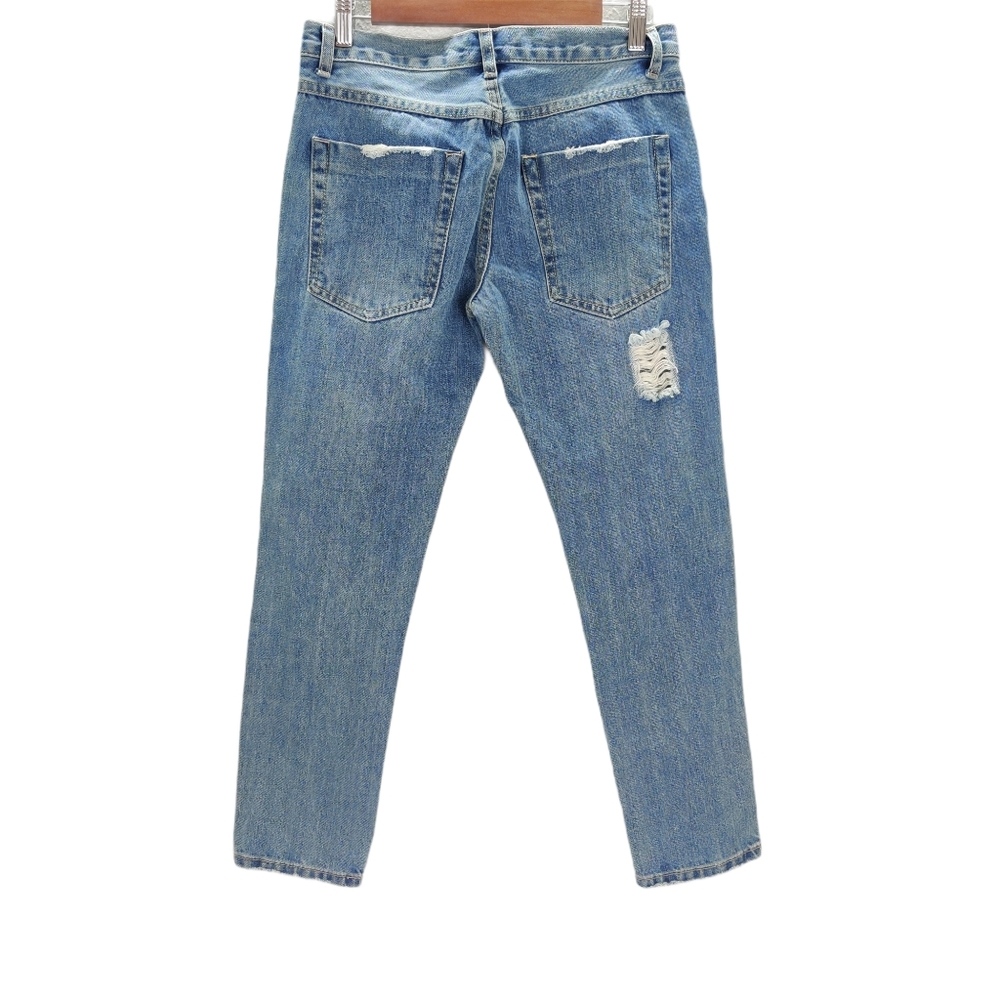 Revolve Superdown Distressed Busted Knee Jeans 25 - image 2